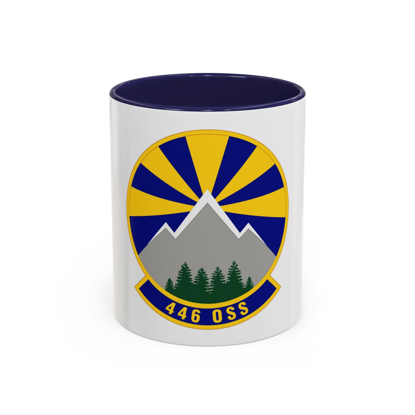 446 Operations Support Squadron (U.S. Air Force) Accent Coffee Mug
