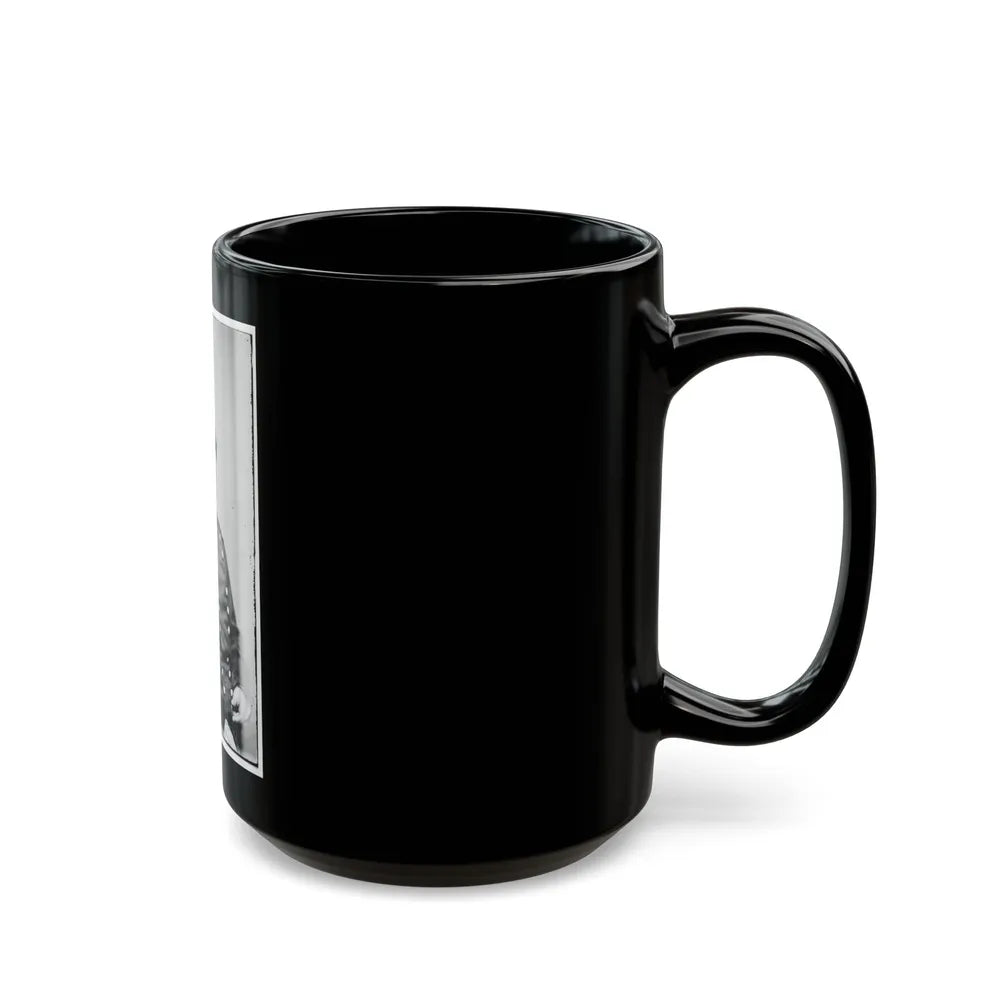 Portrait Of Maj. Gen. Ulysses S. Grant, Officer Of The Federal Army (U.S. Civil War) Black Coffee Mug-Go Mug Yourself