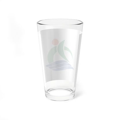Flag of Kami Kochi (Japan) Pint Glass 16oz