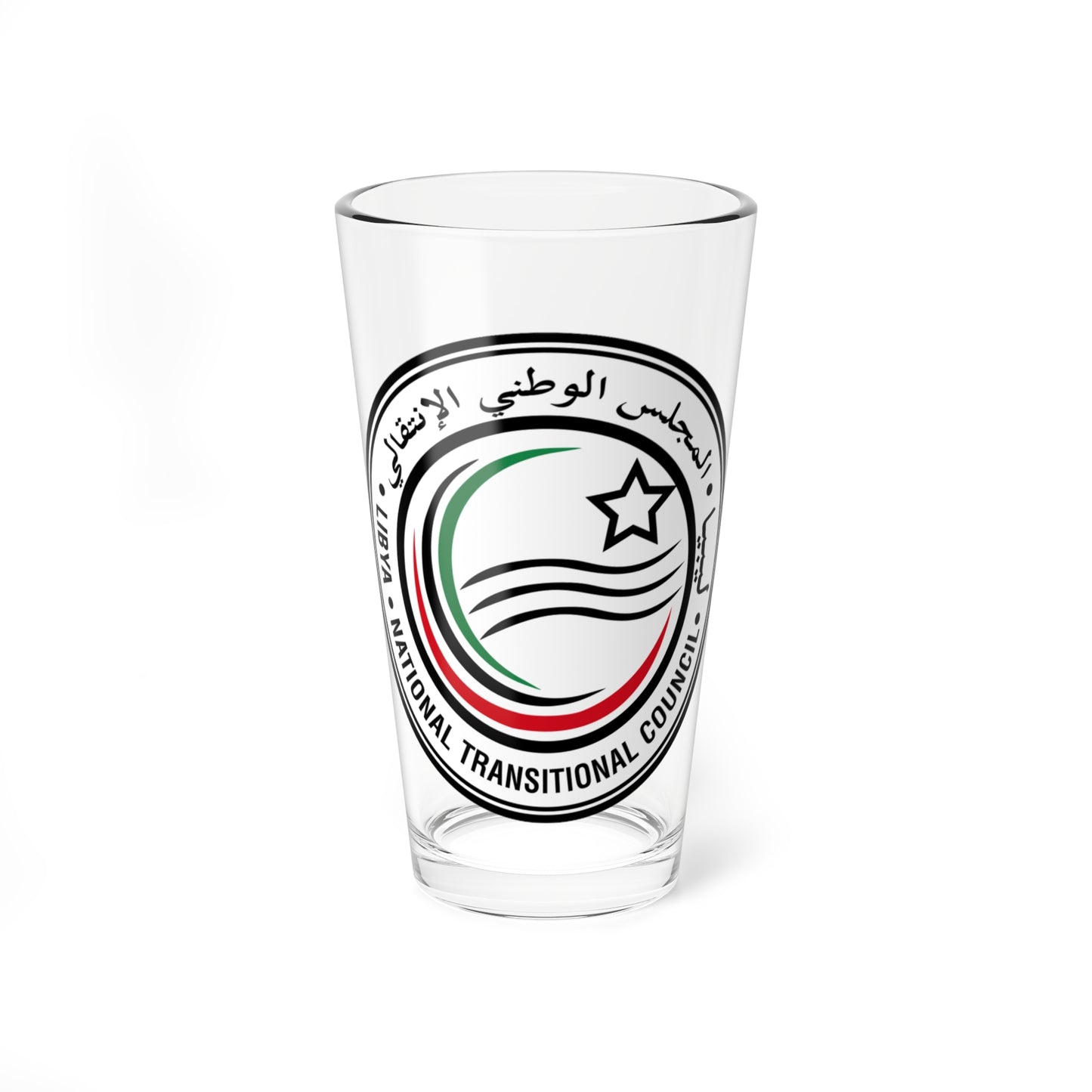 Seal of the National Transitional Council Libya (Libya) (Coat of Arms) Pint Glass 16oz