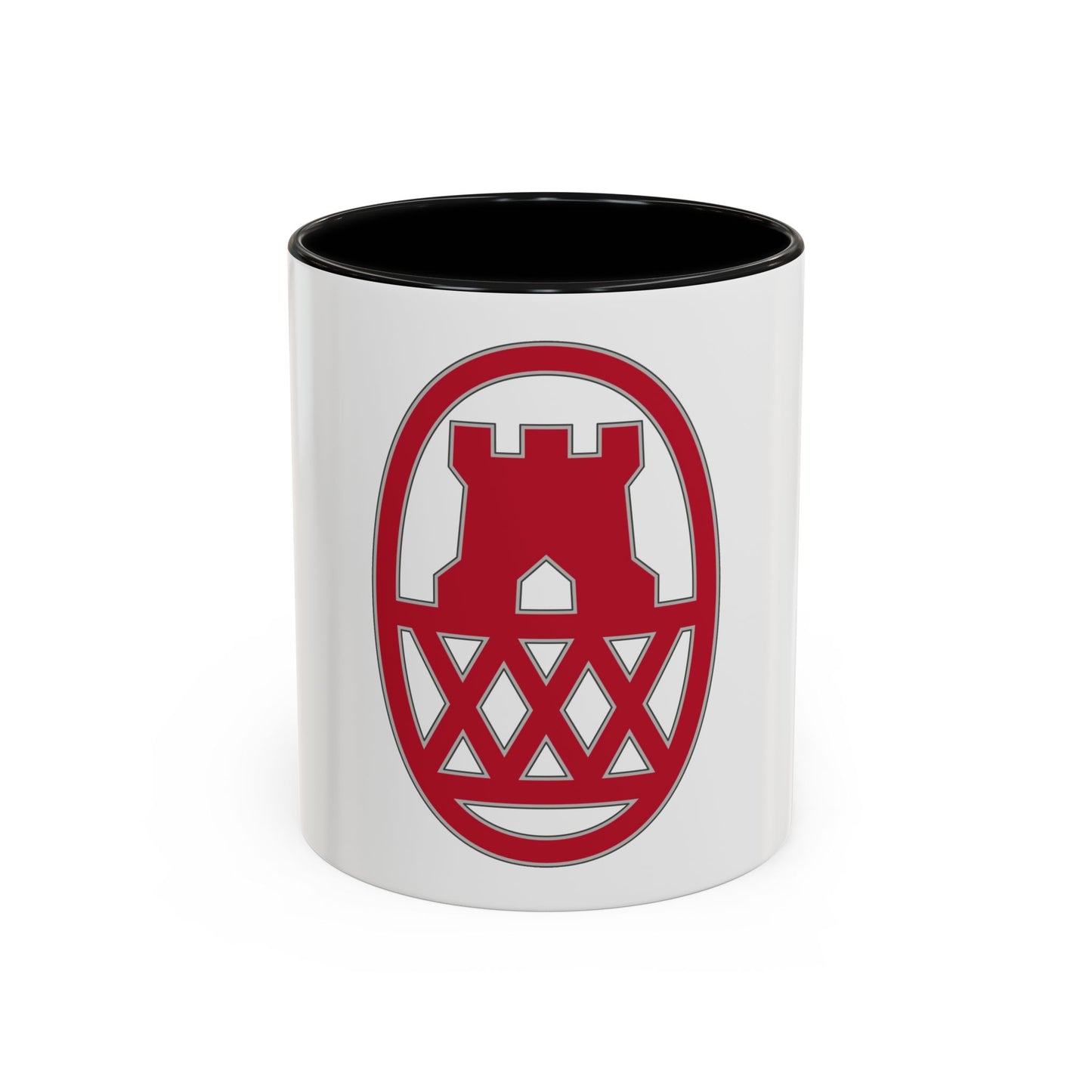 130 Maneuver Enhancement Brigade (U.S. Army) Accent Coffee Mug