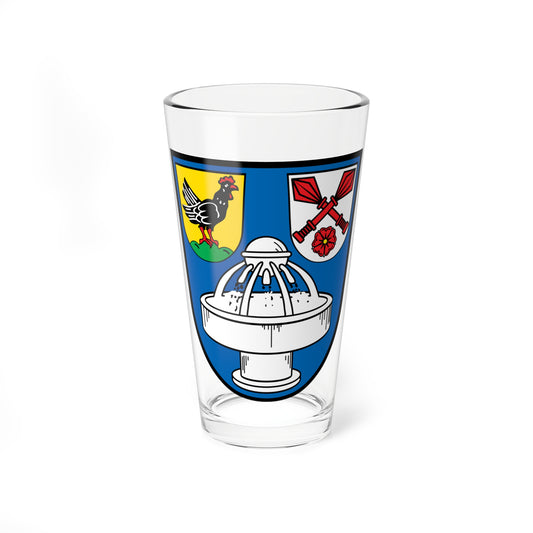DEU Bad Bocklet COA (Germany) (Coat of Arms) Pint Glass 16oz
