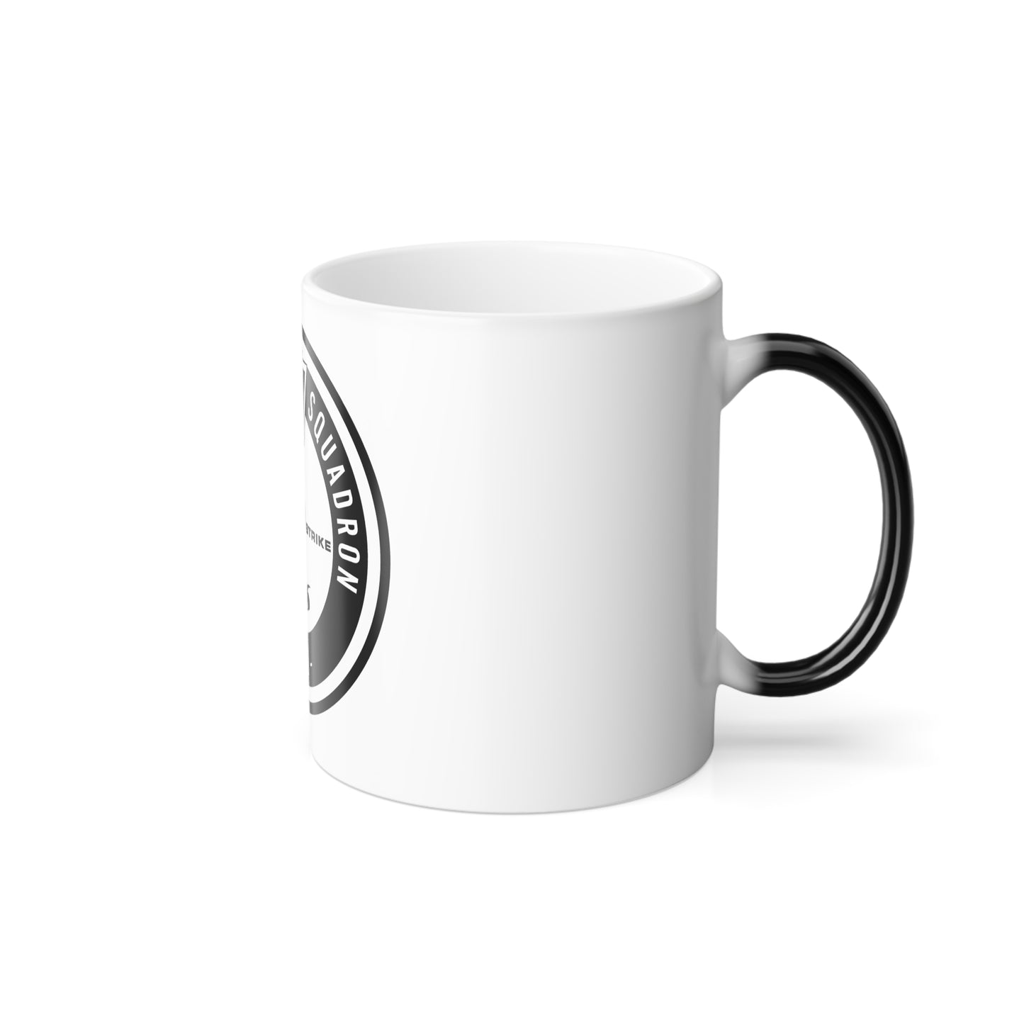 Amphibious Squadron 2 Ready To Strike BW (U.S. Navy) Color Changing Mug 11oz