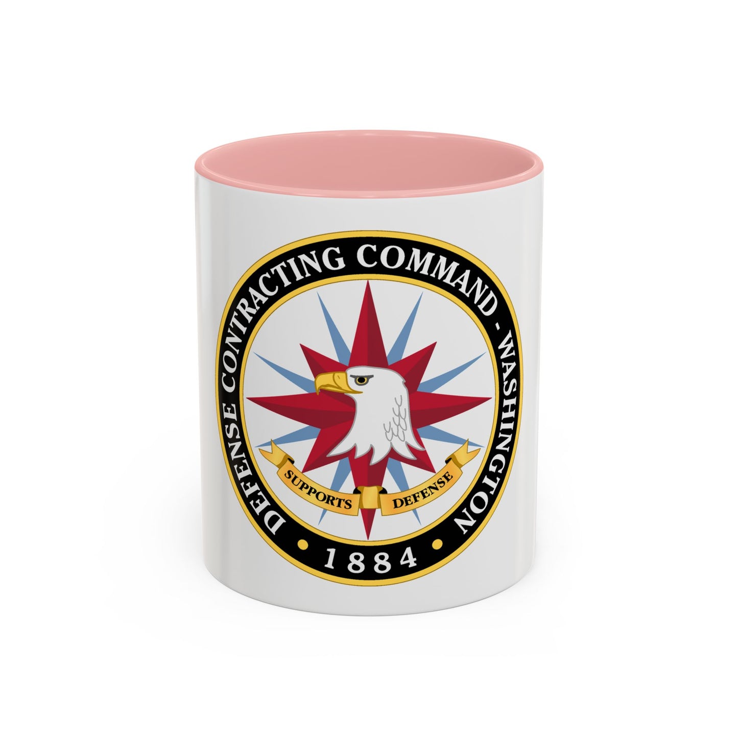 Defense Contracting Command Washington (U.S. Army) Accent Coffee Mug