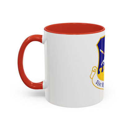 51st Medical Group (U.S. Air Force) Accent Coffee Mug