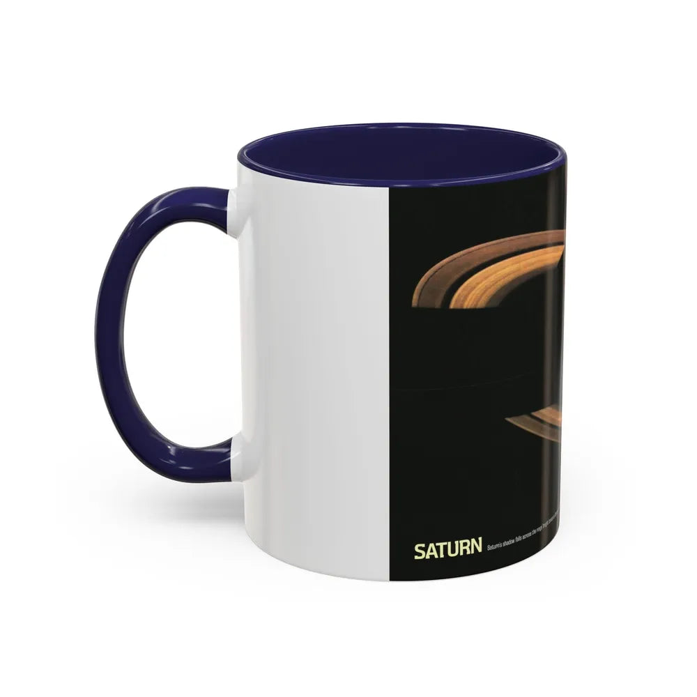 Space - Saturn (1981) (Map) Accent Coffee Mug-Go Mug Yourself