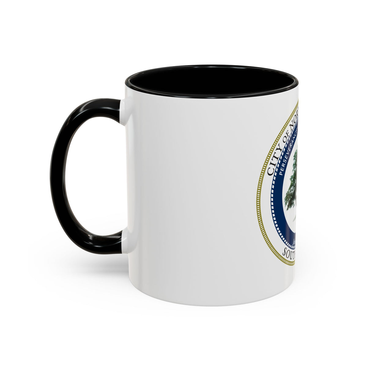 Seal of North Charleston South Carolina - Accent Coffee Mug