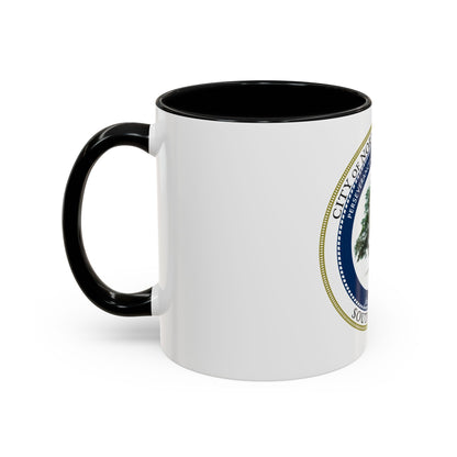 Seal of North Charleston South Carolina - Accent Coffee Mug