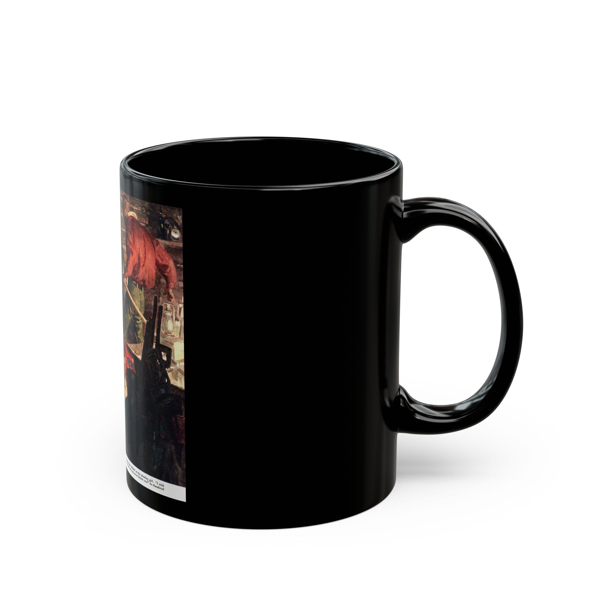 Firebrand, part 1-2, The American Magazine, September 1938 - Black Coffee Mug-Go Mug Yourself