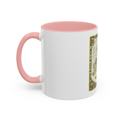 British Isles (1949) (Map) Accent Coffee Mug