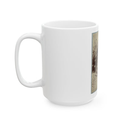 2d Rhode Island Infantry 004 (U.S. Civil War) White Coffee Mug