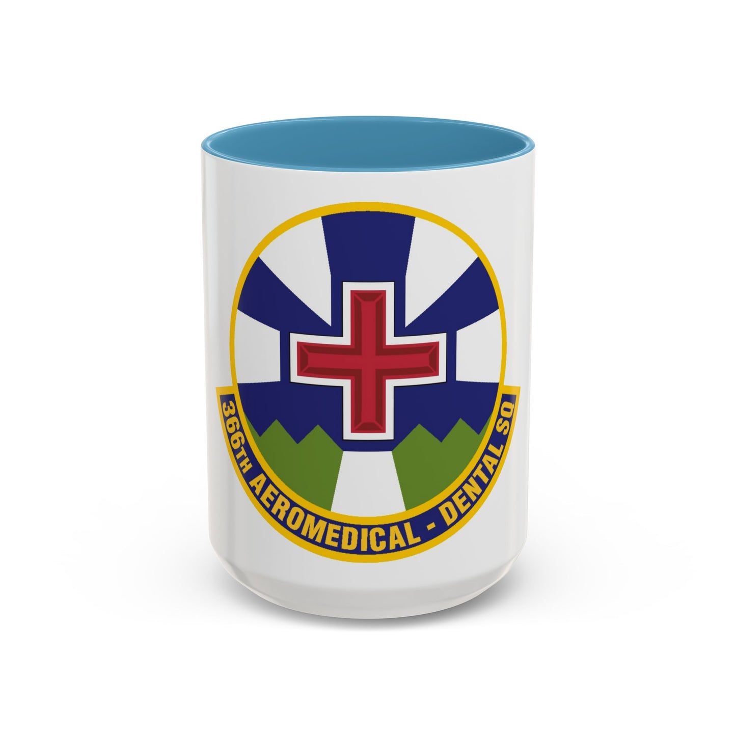 366th Aeromedical Dental Squadron (U.S. Air Force) Accent Coffee Mug