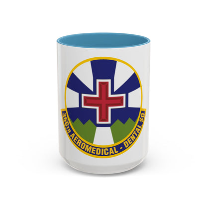366th Aeromedical Dental Squadron (U.S. Air Force) Accent Coffee Mug