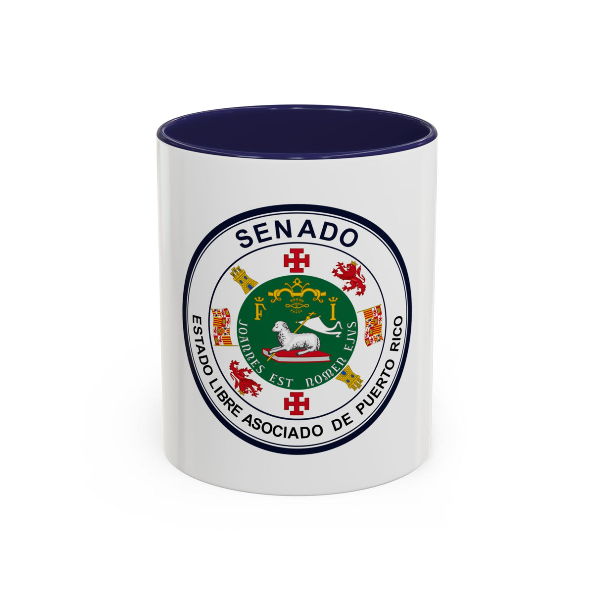 Seal of Puerto Rico Senate - Accent Coffee Mug