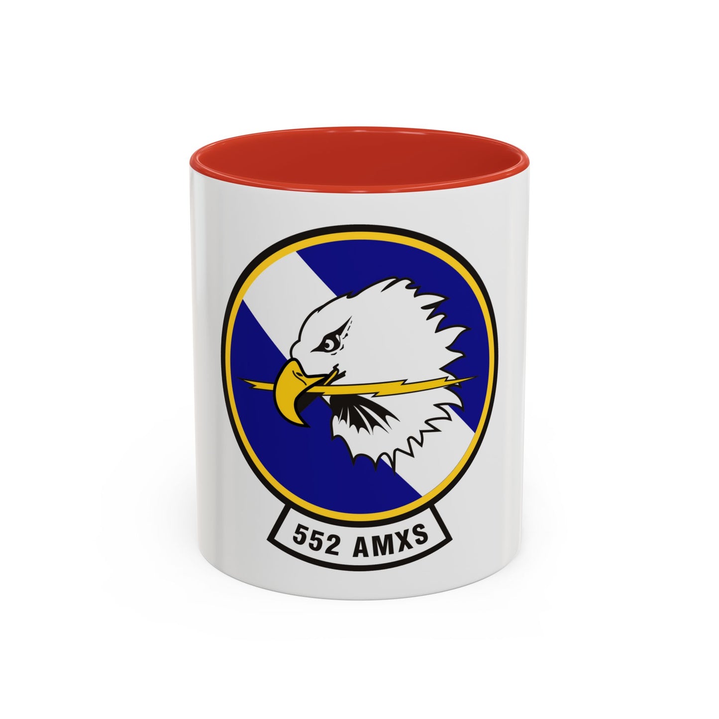 552d Aircraft Maintenance Squadron (U.S. Air Force) Accent Coffee Mug
