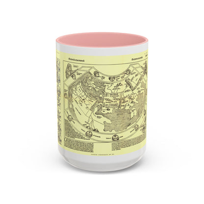Chronicon Nurembergense Map (1493) (Map) Accent Coffee Mug