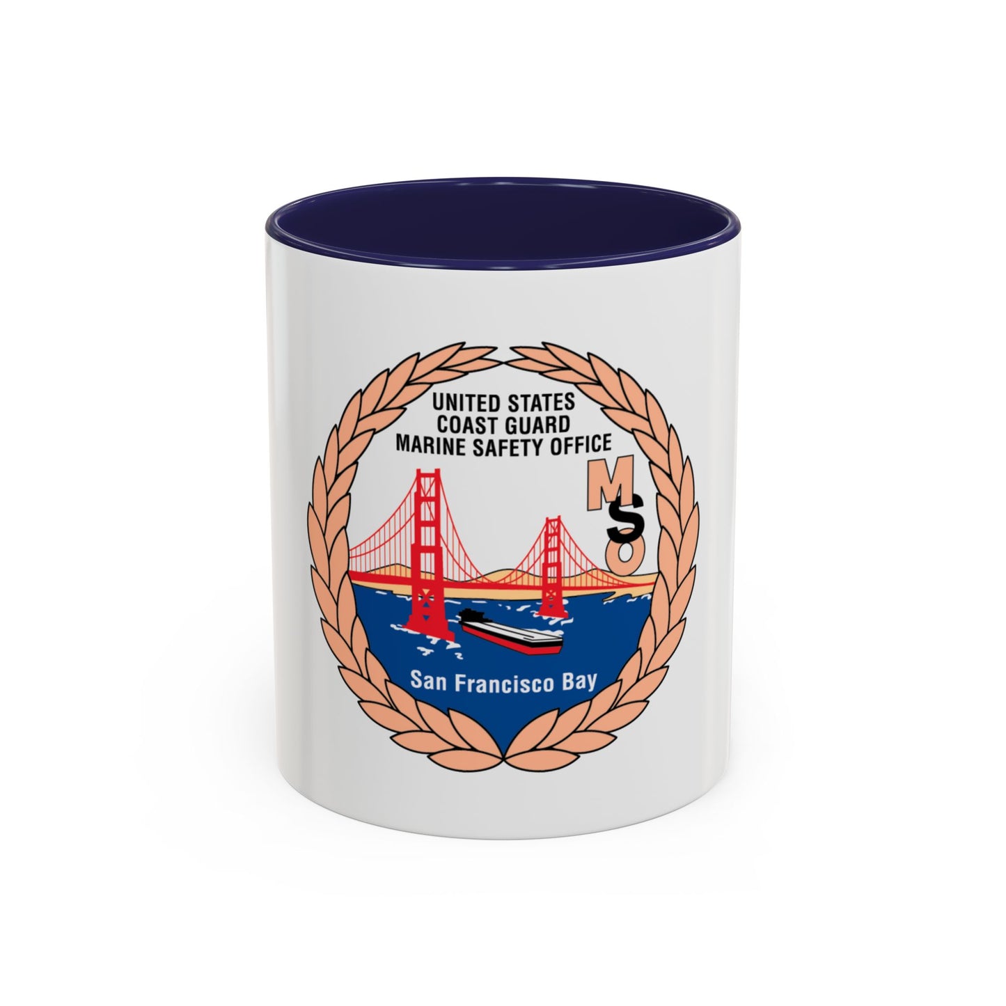 USCG MSO San Francisco Bay (U.S. Coast Guard) Accent Coffee Mug