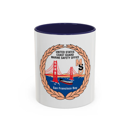 USCG MSO San Francisco Bay (U.S. Coast Guard) Accent Coffee Mug