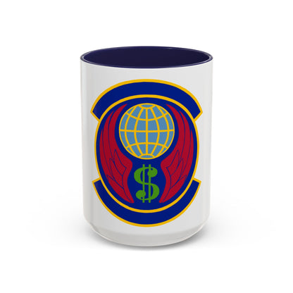 355 Comptroller Squadron ACC (U.S. Air Force) Accent Coffee Mug