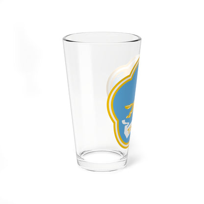 Coat of arms of Tuva (Russia) (Coat of Arms) Pint Glass 16oz
