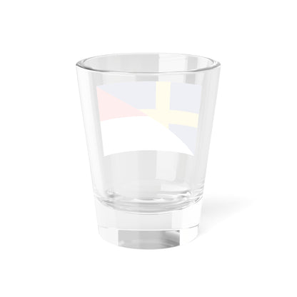 Flag of Indonesia and Sweden (Indonesia) Shot Glass 1.5oz