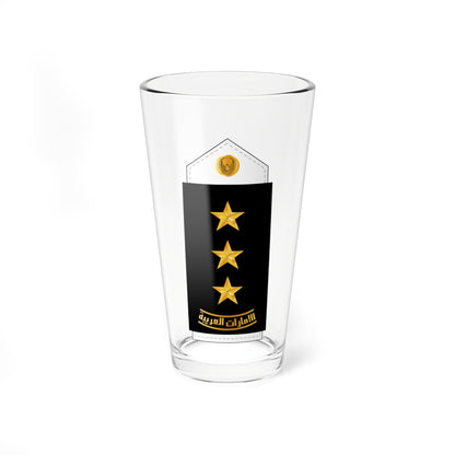 08 UAEN CAPT (United Arab Emirates) (Military Rank) Pint Glass 16oz