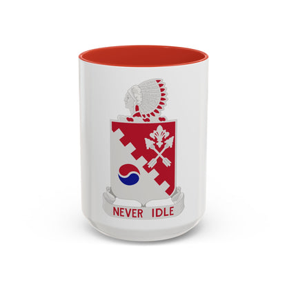 120 Engineer Battalion (U.S. Army) Accent Coffee Mug