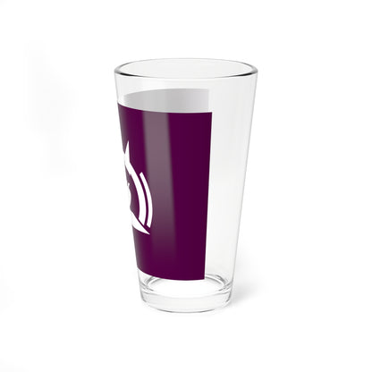 Flag of Goka Ibaraki (Japan) Pint Glass 16oz