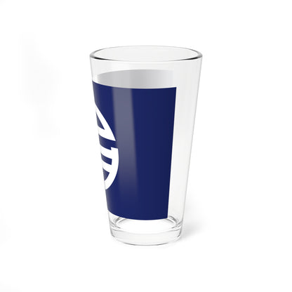 Flag of Mugi Tokushima (Japan) Pint Glass 16oz