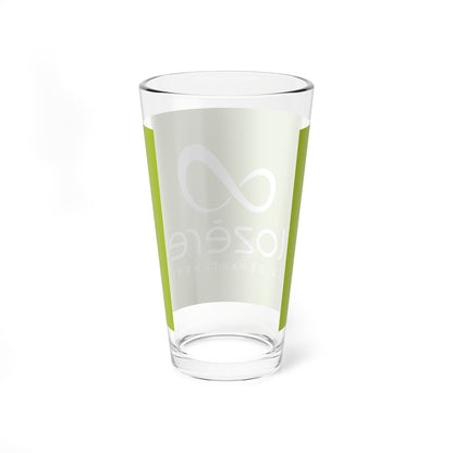 Flag of the Department of Lozere (France) Pint Glass 16oz