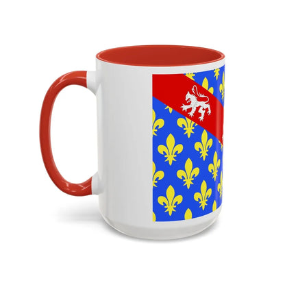 Flag of Creuse France - Accent Coffee Mug-Go Mug Yourself