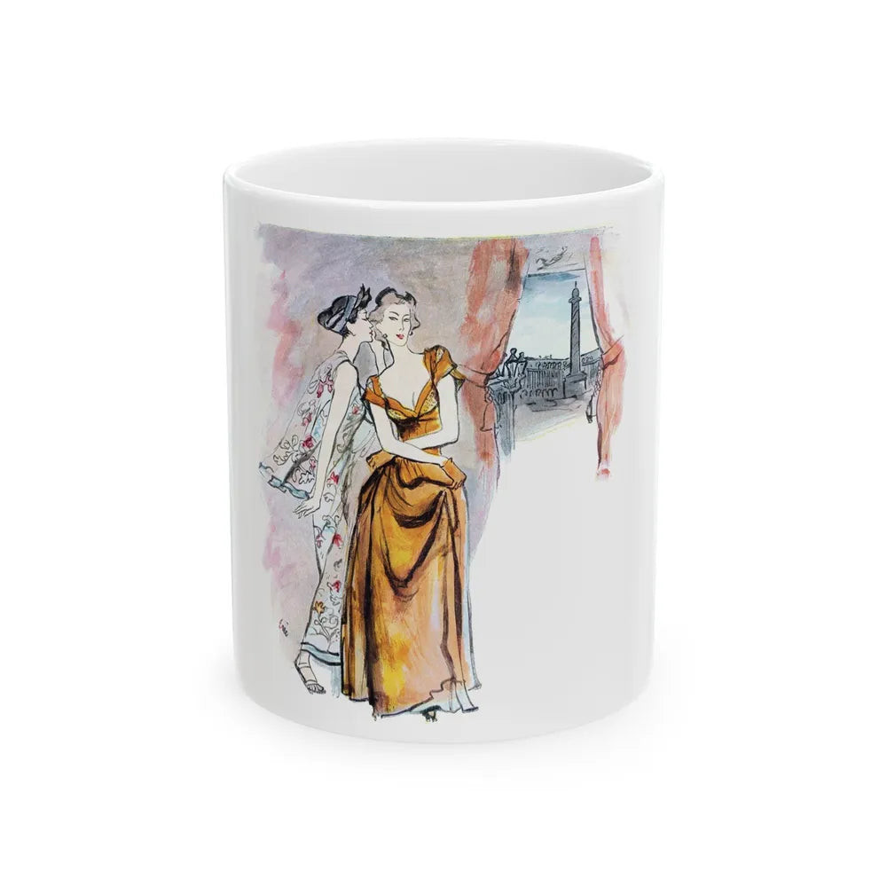 Coty Muse perfume advertisement, 1948 - White Coffee Mug-11oz-Go Mug Yourself