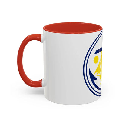 Seal of Anchorage Alaska - Accent Coffee Mug-Go Mug Yourself