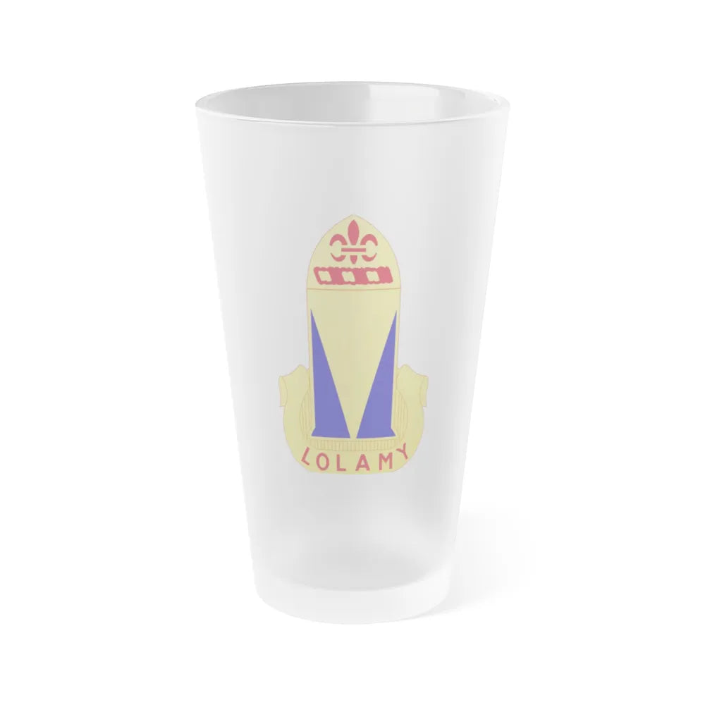 68th Air Defense Artillery Regiment (U.S. Army) Frosted Pint Glass 16oz-Go Mug Yourself