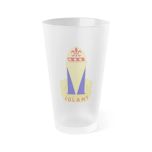 68th Air Defense Artillery Regiment (U.S. Army) Frosted Pint Glass 16oz-Go Mug Yourself