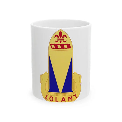 68th Air Defense Artillery Regiment (U.S. Army) White Coffee Mug 11oz - Go Mug Yourself