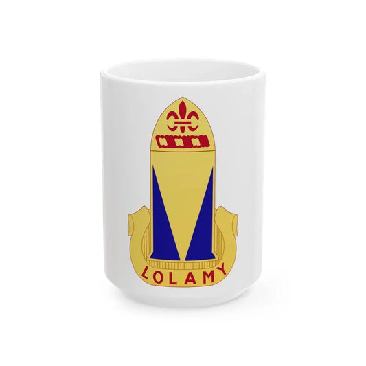 68th Air Defense Artillery Regiment (U.S. Army) White Coffee Mug 15oz - Go Mug Yourself