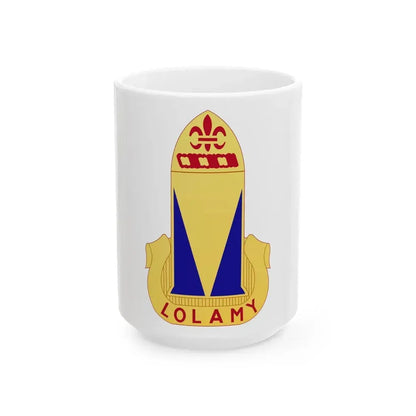 68th Air Defense Artillery Regiment (U.S. Army) White Coffee Mug 15oz - Go Mug Yourself