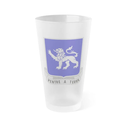 68th Armor Regiment (U.S. Army) Frosted Pint Glass 16oz-Go Mug Yourself