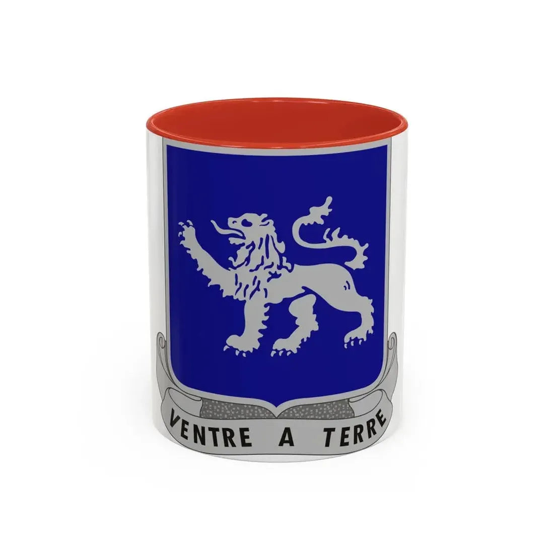 68th Armor Regiment (U.S. Army) Accent Coffee Mug 11oz Red - Go Mug Yourself