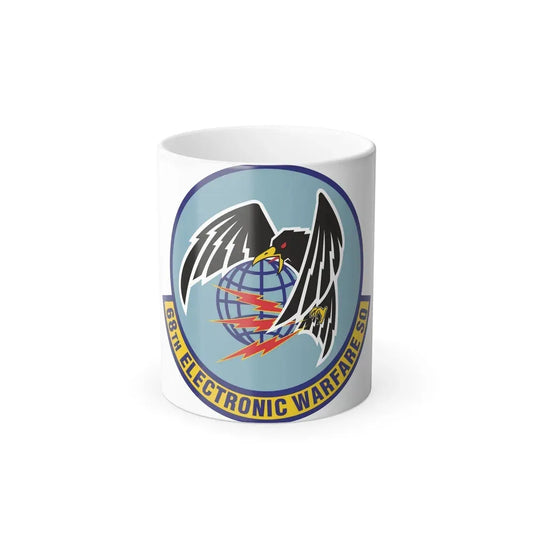 68th Electronic Warfare Squadron (U.S. Air Force) Color Changing Mug 11oz - Go Mug Yourself