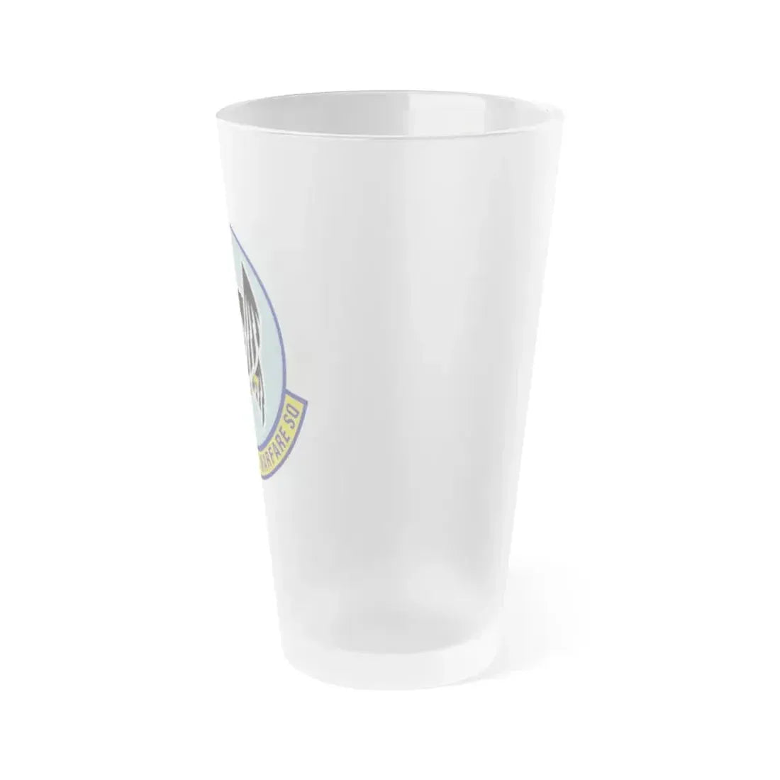 68th Electronic Warfare Squadron (U.S. Air Force) Frosted Pint Glass 16oz - Go Mug Yourself