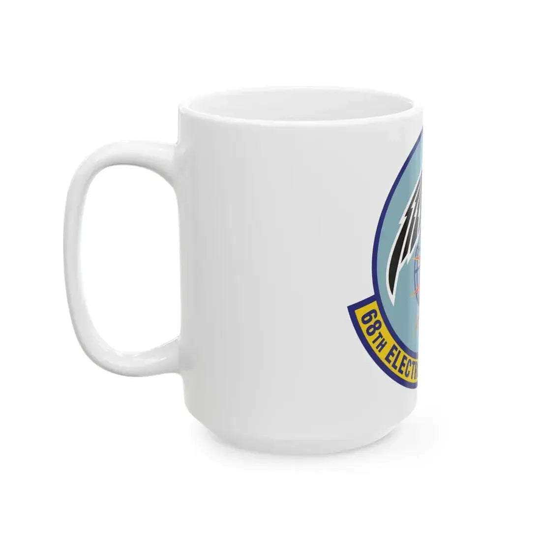 68th Electronic Warfare Squadron (U.S. Air Force) White Coffee Mug - Go Mug Yourself