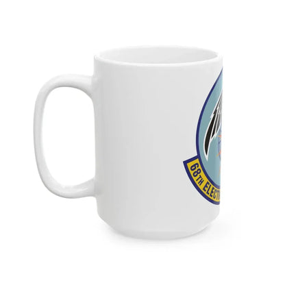68th Electronic Warfare Squadron (U.S. Air Force) White Coffee Mug - Go Mug Yourself
