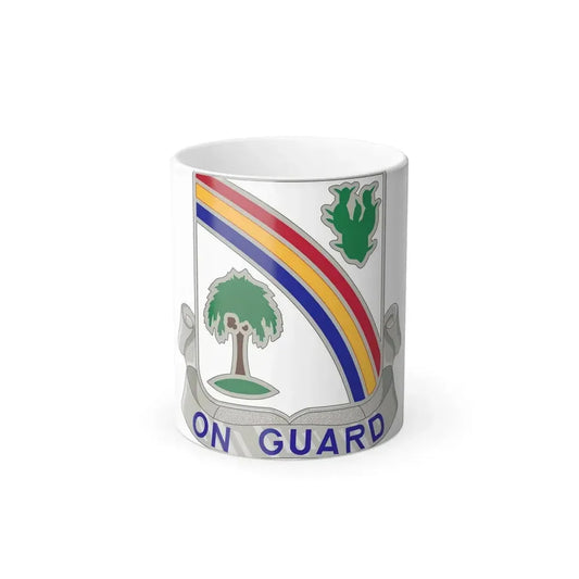 68th Infantry Regiment (U.S. Army) Color Changing Coffee Mug 11oz - Go Mug Yourself