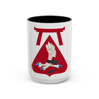 69 Engineer Battalion 2 (U.S. Army) Accent Coffee Mug 15oz Black - Go Mug Yourself