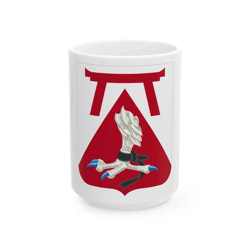 69 Engineer Battalion 2 (U.S. Army) White Coffee Mug 15oz - Go Mug Yourself