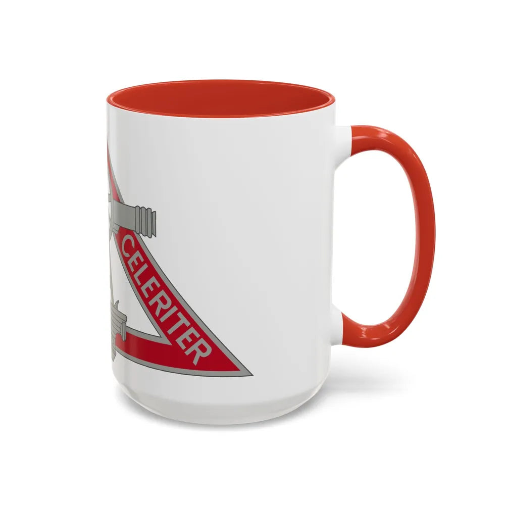 69 Engineer Company (U.S. Army) Accent Coffee Mug-Go Mug Yourself