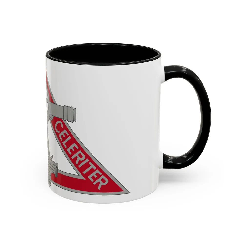 69 Engineer Company (U.S. Army) Accent Coffee Mug-Go Mug Yourself