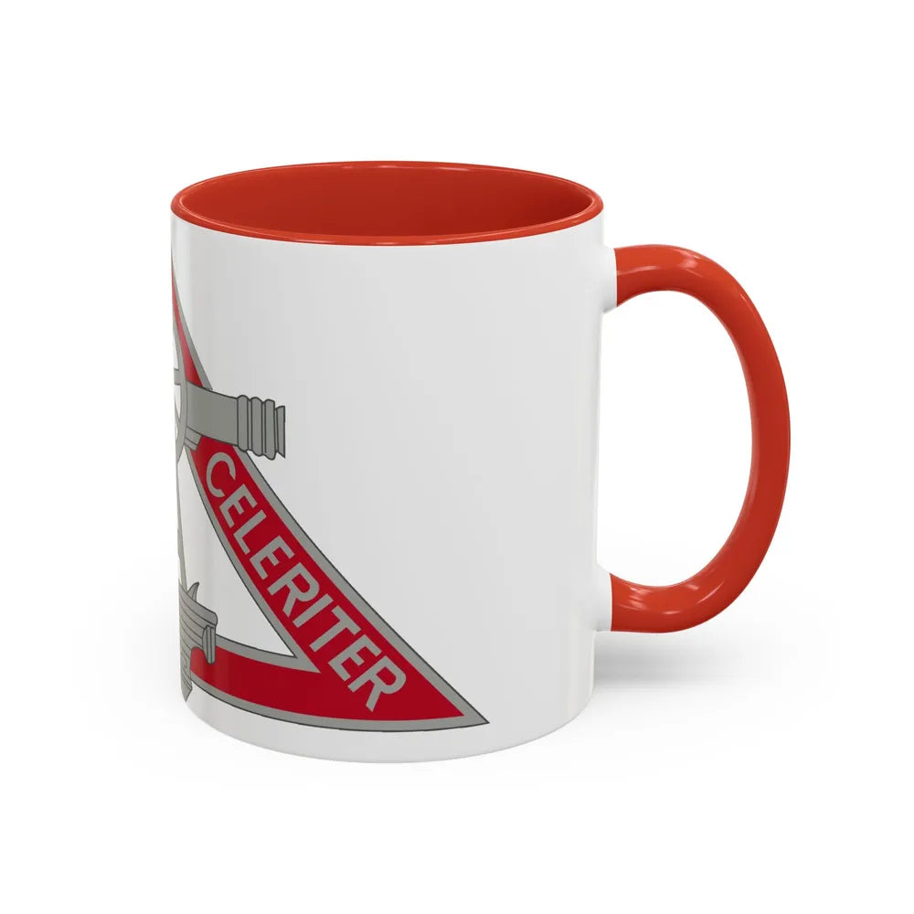 69 Engineer Company (U.S. Army) Accent Coffee Mug-Go Mug Yourself